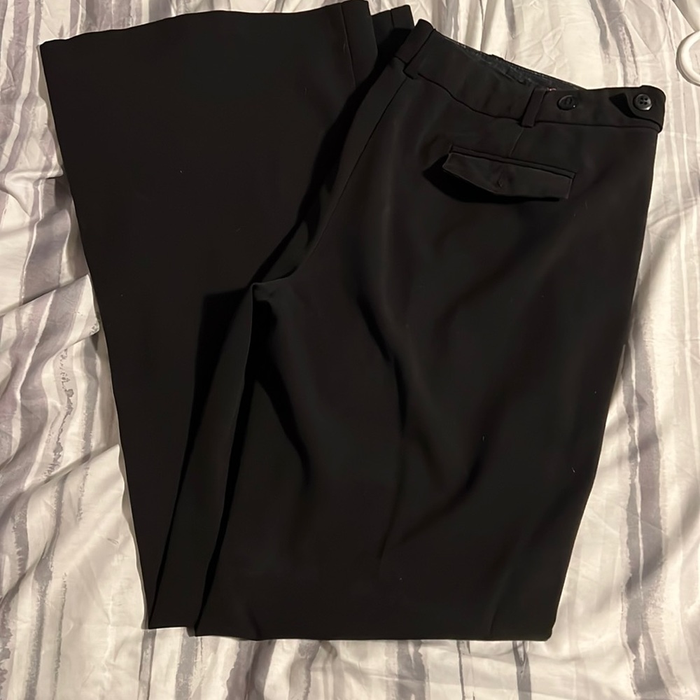 black work pants. size 12